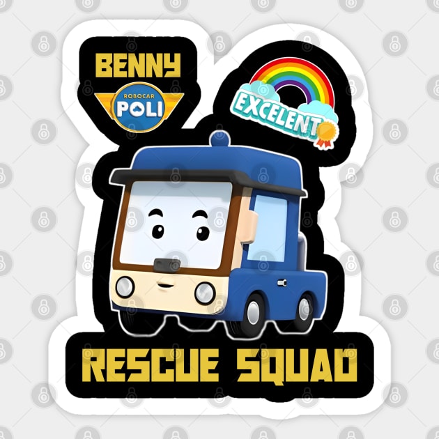 resque squad Sticker by scary poter